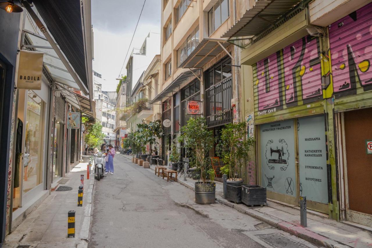 Virginia'S Boutique Apartments Athen Exterior foto