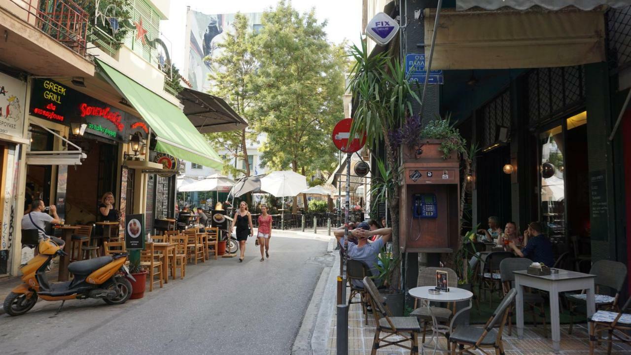 Virginia'S Boutique Apartments Athen Exterior foto